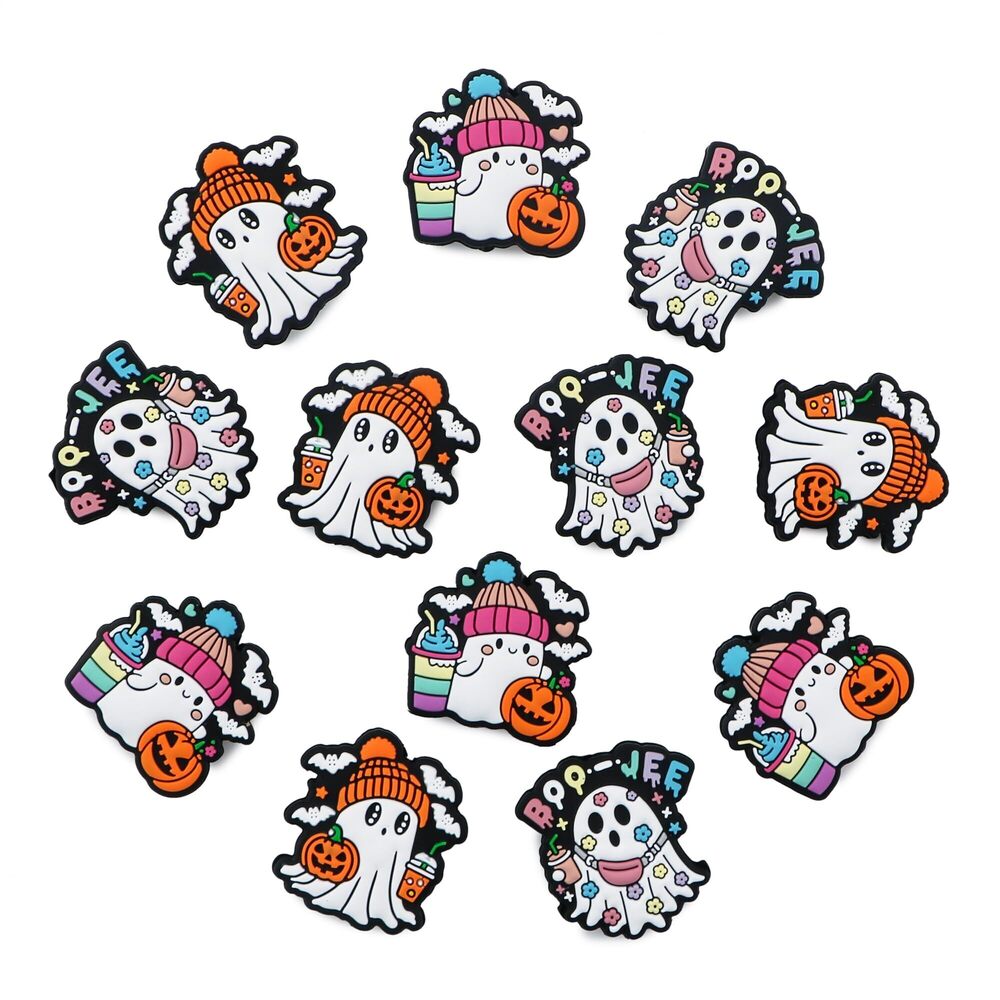 1964 12Pcs Silicone Focal Beads for Keychain Making and Pens, Bulk